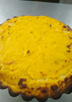 Una foto de Tarta de pollo y calabaza