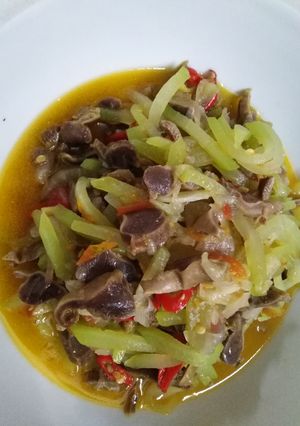 Foto resep Oseng jipang ampela bumbu sederhana