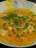 Bún kim chi thịt heo