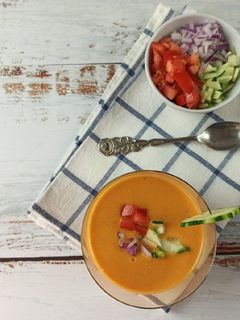 Una foto de Gazpacho en Thermomix o no