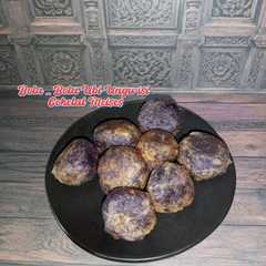 Bola - Bola Ubi Ungu isi Cokelat Meises-レシピのメイン写真