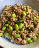 Pork Mince & Edamame Rice Bowl