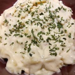 A picture of Tuna Alfredo Bow Tie Pasta 🍝.