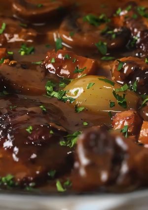 Une photo de Coq au Vin