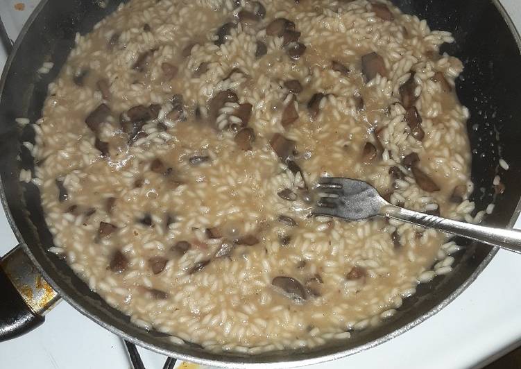 Mushroom risotto