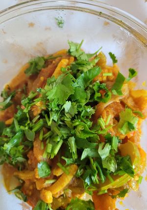 A picture of Baby corn jalfrezi.