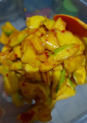 Foto resep Manisan Mangga Muda Sambal Trasi