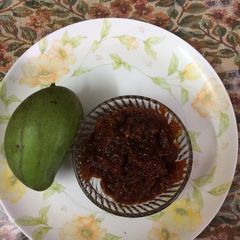 Instant mango chunda A picture of Instant mango chunda.