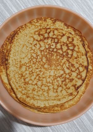 Una foto de Panqueques de avena 🥞🫧