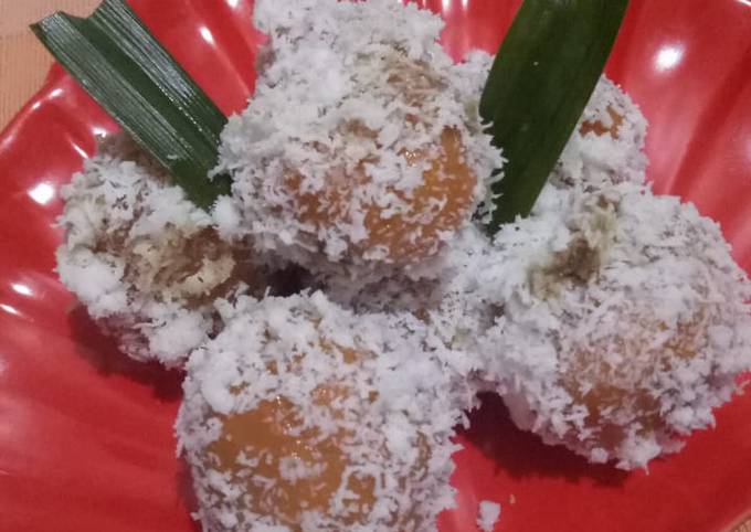 Resep: Klepon Ubi Jalar (Bu Farida) Ekonomis Untuk Dijual
