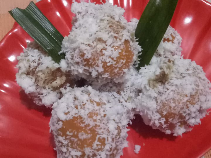 Resep: Klepon Ubi Jalar (Bu Farida) Ekonomis Untuk Dijual