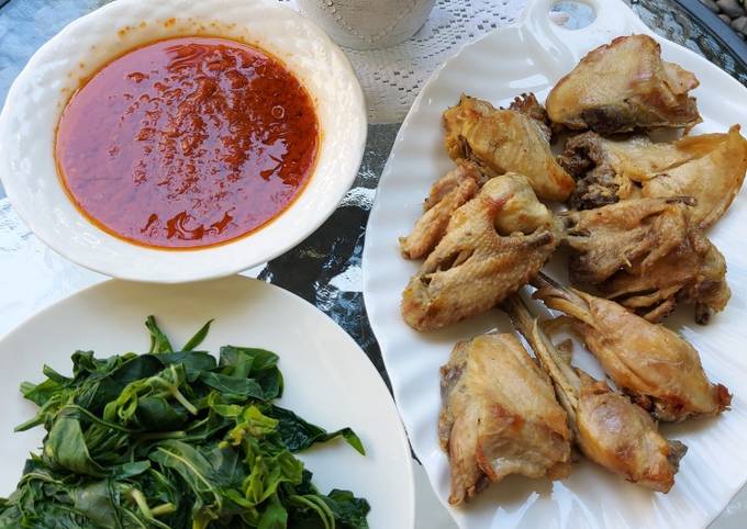 Ayam pop padang