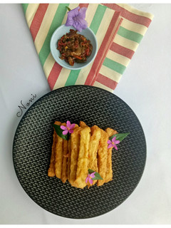 Foto resep Tempe Goreng Telur