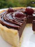 Pay de chocolate cremoso