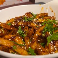 A picture of Chilli Garlic Fries.