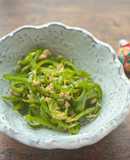 Japanese Tuna and Green Sweet Peppers
