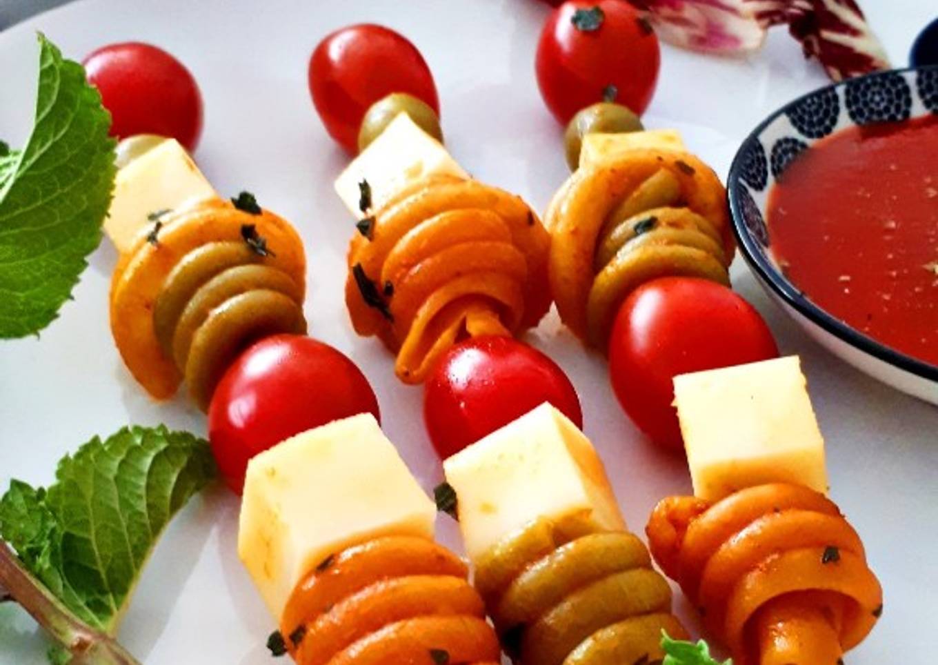 Trottole Pasta Skewers