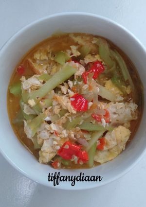 Foto resep Labu Siam Kuah Telur