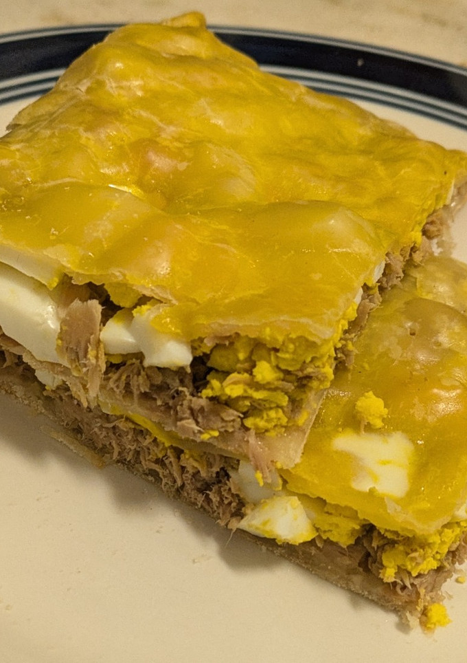 Una foto de Torta de atún