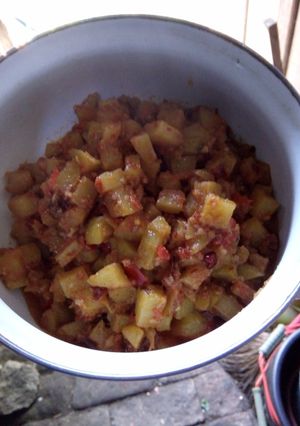 Foto resep Sambal goreng kentang