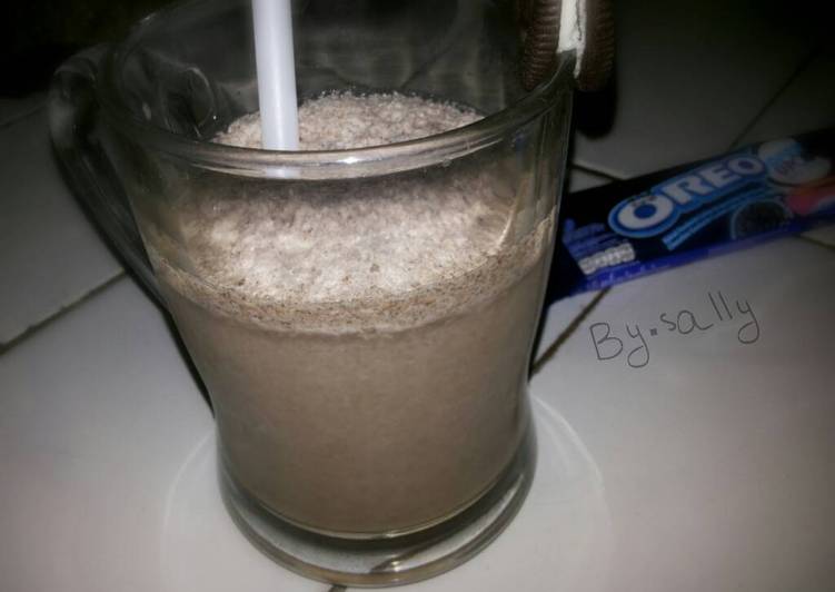 Easiest Way to Cook Delicious miloreo milkshake