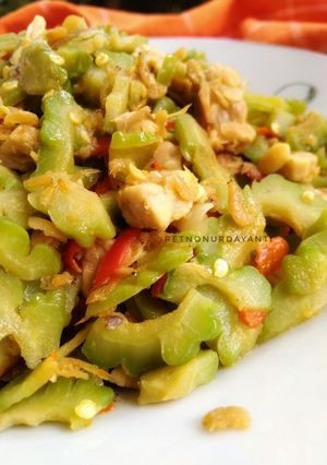 Foto resep Oseng Pare Ebi