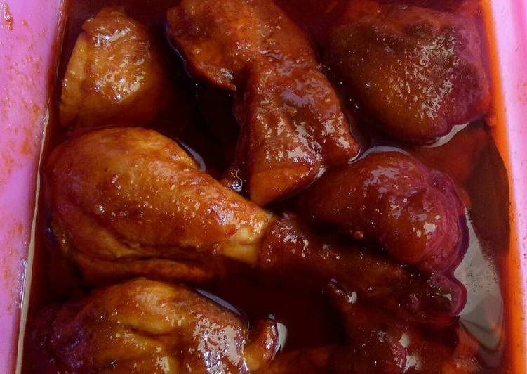 Cara Gampang Membuat Ayam kecap simple yang Enak Banget