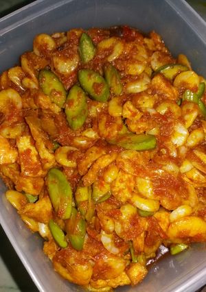 Foto resep Sambal Udang Pete Tahu