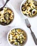 Pasta fredda con Scamorza affumicata, zucchine grigliate e pesto 🍝