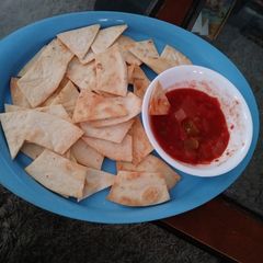 A picture of DIY Tortilla Chips.