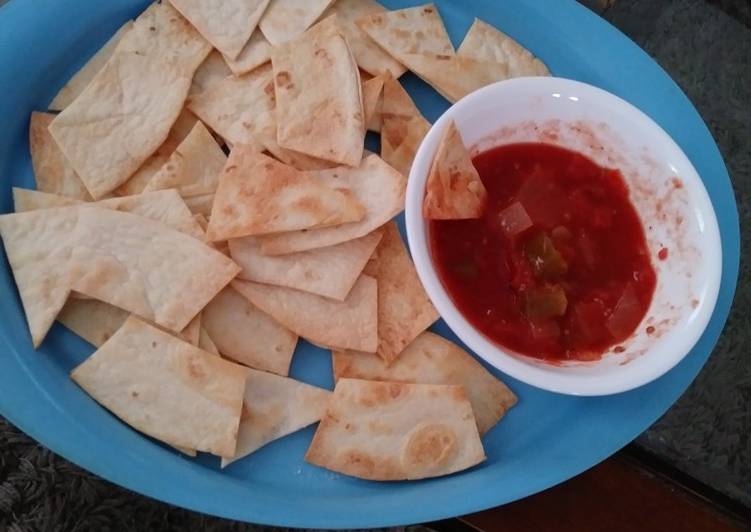 Recipe of Super Quick Homemade DIY Tortilla Chips