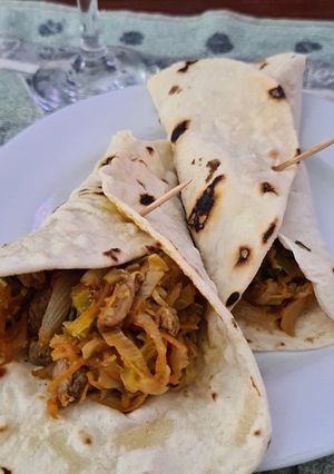 Una foto de Fajitas rellenas
