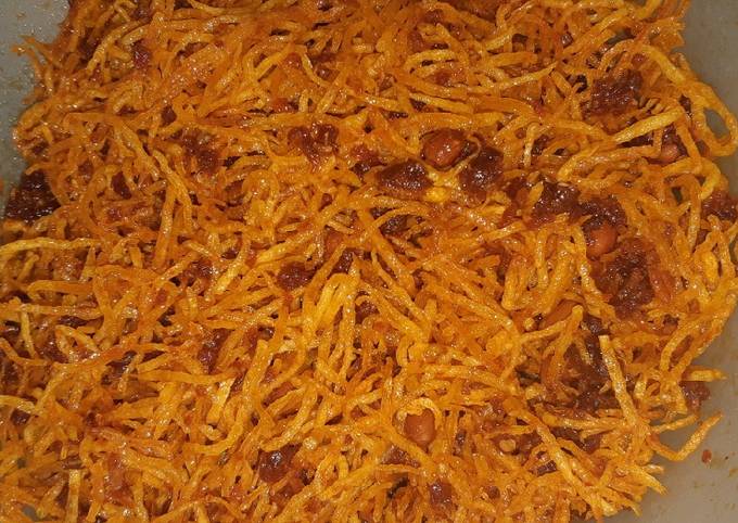 Resep Kering kentang rebon yang Menggugah Selera