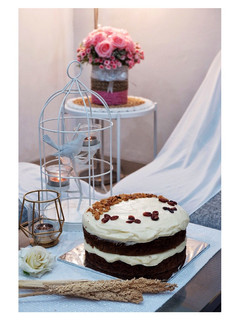 Foto resep Moist Carrot Cake with cream cheese Frosting
