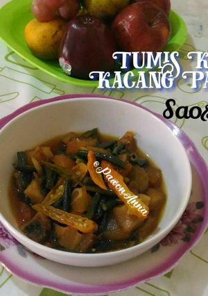 Foto resep Tumis Kikil Kacang Panjang Saos Tiram