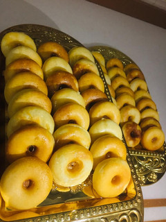 صورة لوصفة بان كيك على شكل ميني دونات 🍩