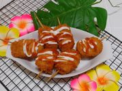 Gambar corndog sosis mini
