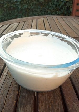Une photo de Mousse de riz au lait