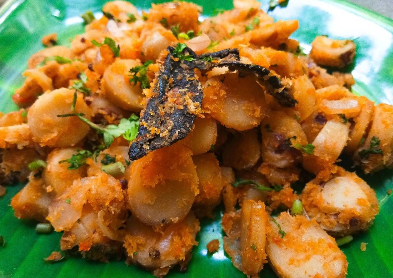 Khed (Stir-Fried Jackfruit seeds)