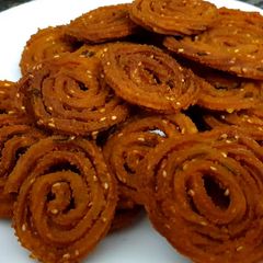 A picture of Chakri #RiceFlourChallenge.