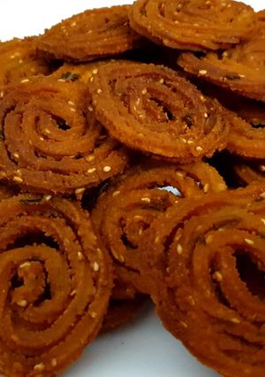 A picture of Chakri #RiceFlourChallenge.