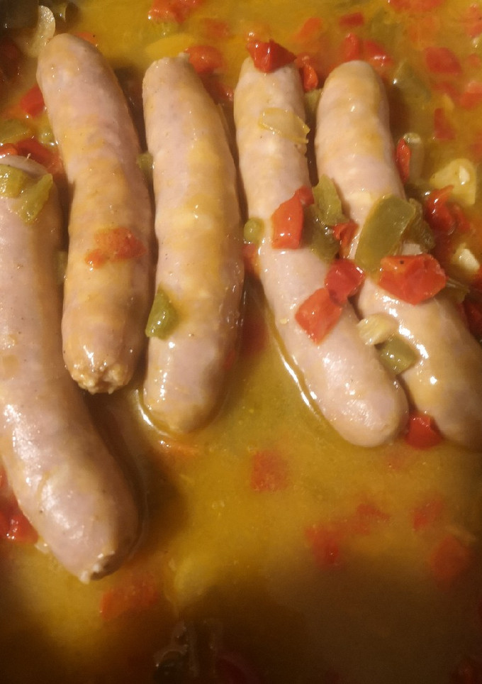 Una foto de Longanizas al vino