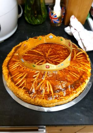 Une photo de Galette des rois crème d'amandes