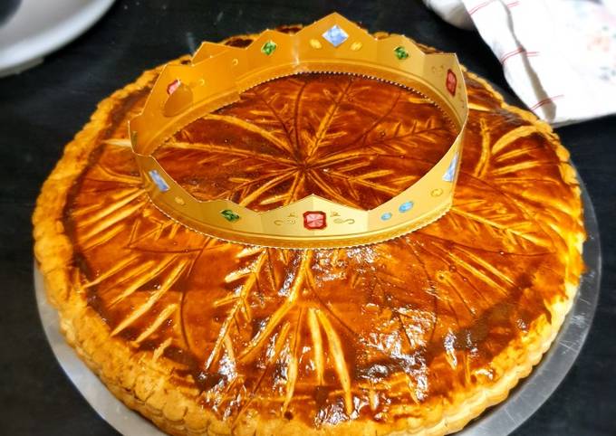 Galette des rois crème d'amandes