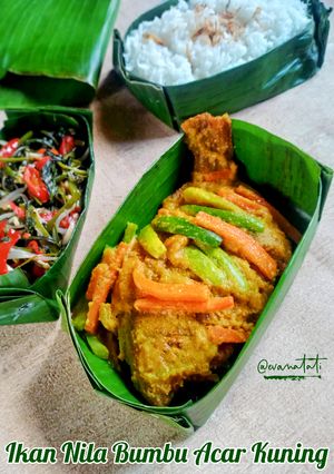 Foto resep Ikan Nila Bumbu Acar Kuning