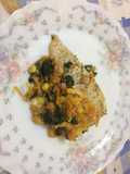 Filet con verduras al wol