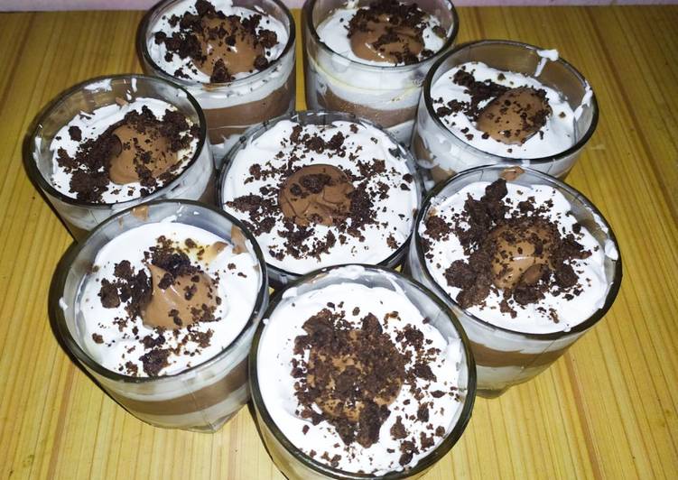 Recipe of Ultimate Eggless Chocolate Mousse
