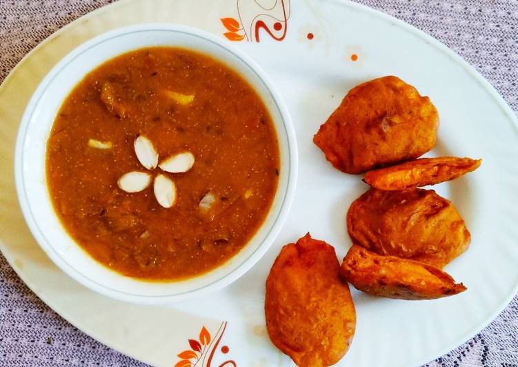 Easiest Way to Prepare Any-night-of-the-week #Mango puri with Gud keiry Garvanu Platter