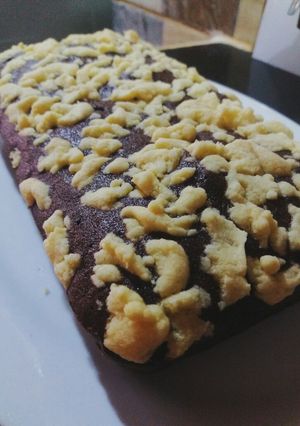 Foto resep Streusel Banana Brownie