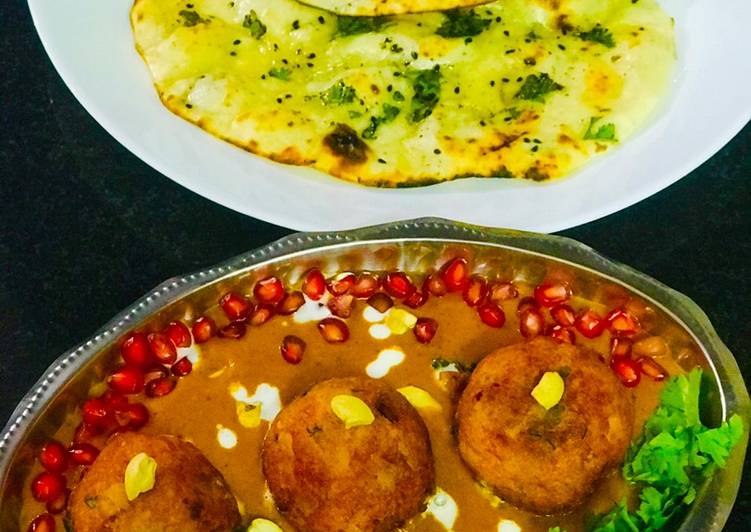 Step-by-Step Guide to Prepare Quick Malai Kofta with Tawa Naan